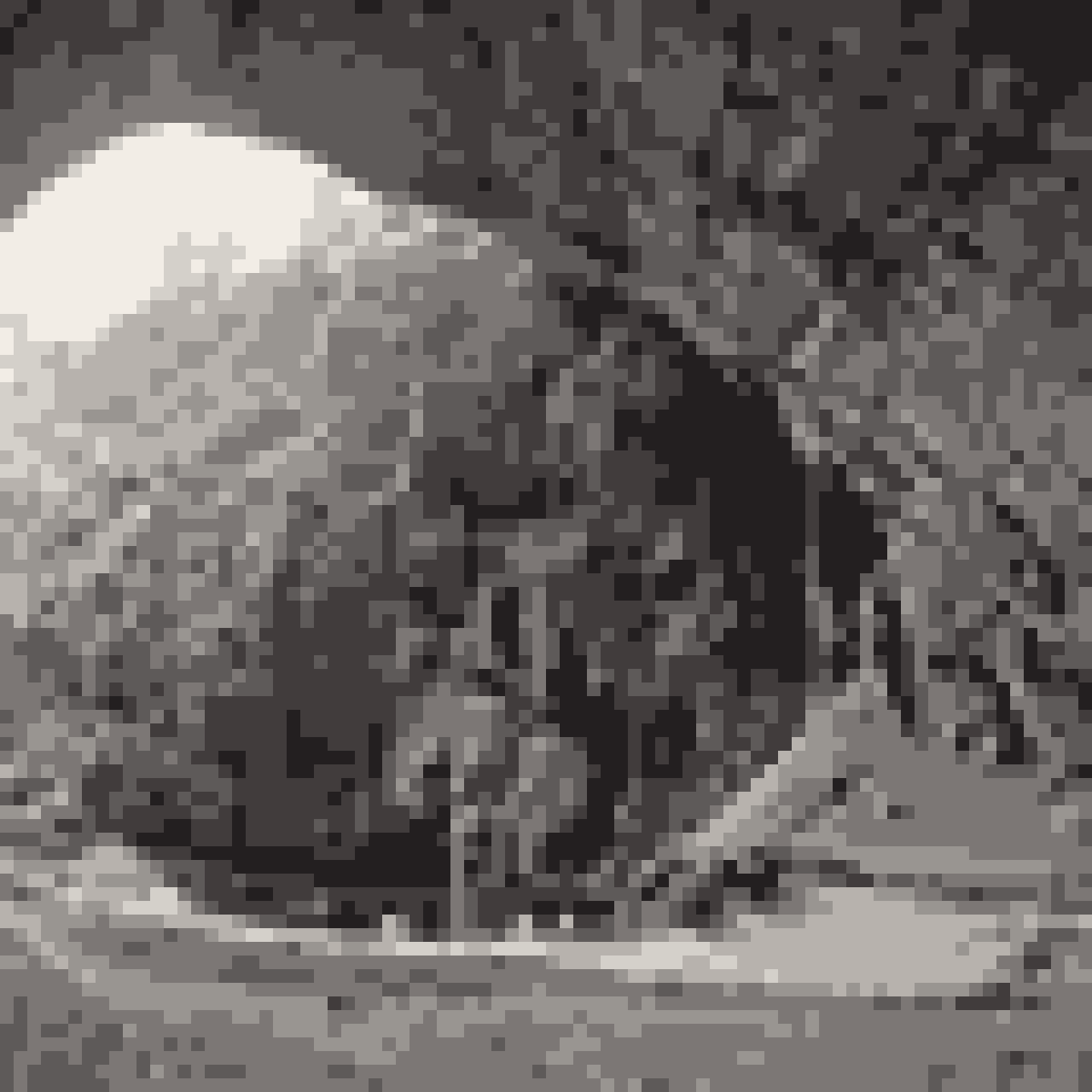 The Macocha Abyss seen from the Punkva Caves